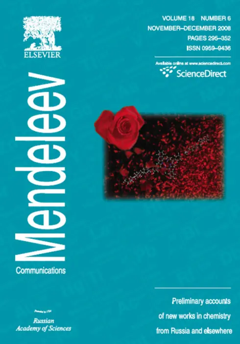 Mendeleev Communications, 2008, Volume 18, Issue 6