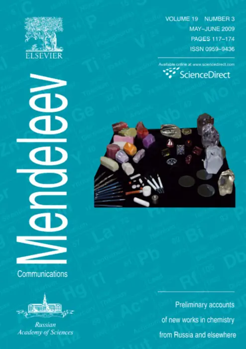 Mendeleev Communications, 2009, Volume 19, Issue 3