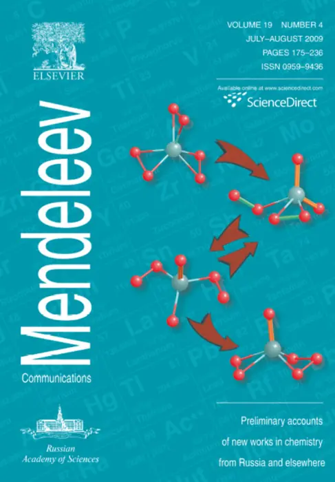 Mendeleev Communications, 2009, Volume 19, Issue 4