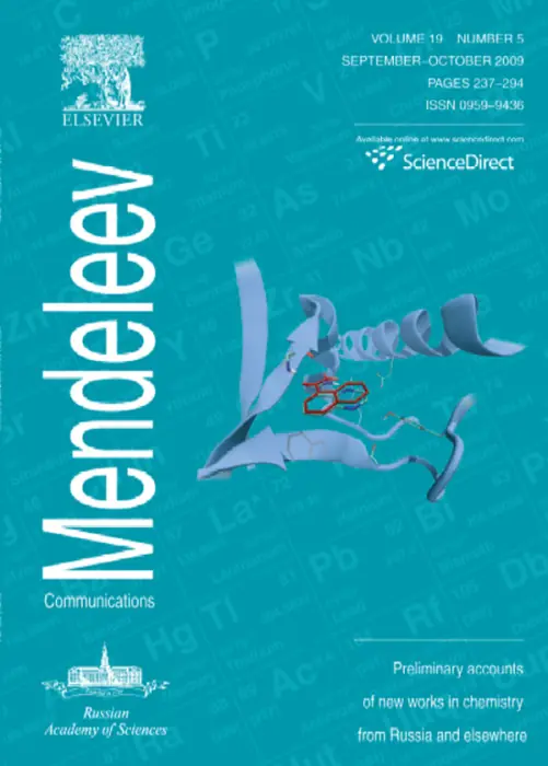 Mendeleev Communications, 2009, Volume 19, Issue 5