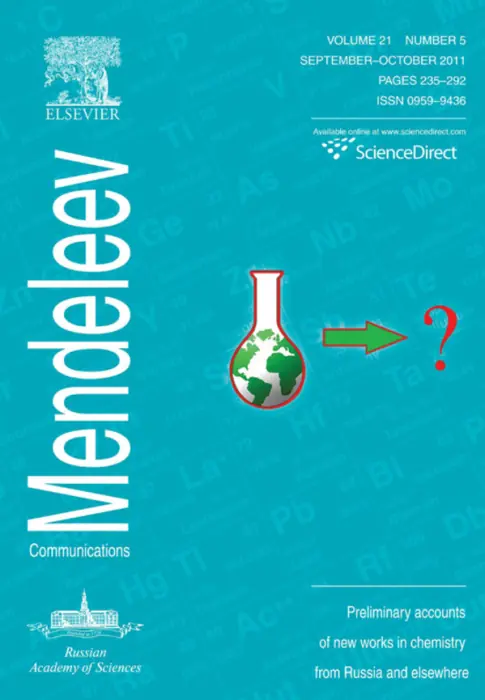 Mendeleev Communications, 2011, Volume 21, Issue 5