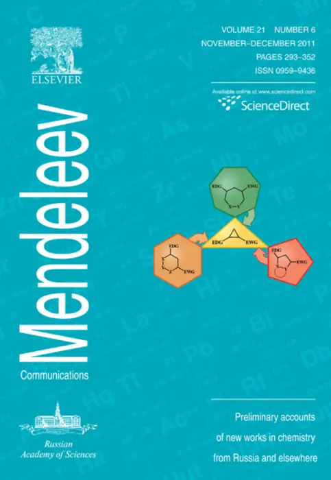 Mendeleev Communications, 2011, Volume 21, Issue 6