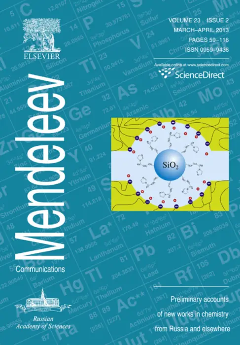 Mendeleev Communications, 2013, Volume 23, Issue 2