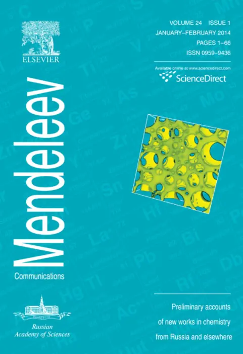 Mendeleev Communications, 2014, Volume 24, Issue 1