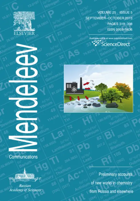 Mendeleev Communications, 2015, Volume 25, Issue 5