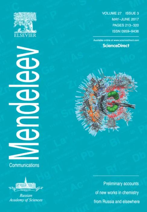 Mendeleev Communications, 2017, Volume 27, Issue 3