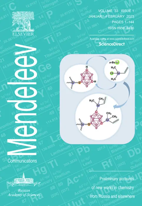 Mendeleev Communications, Volume 33, Issue 1