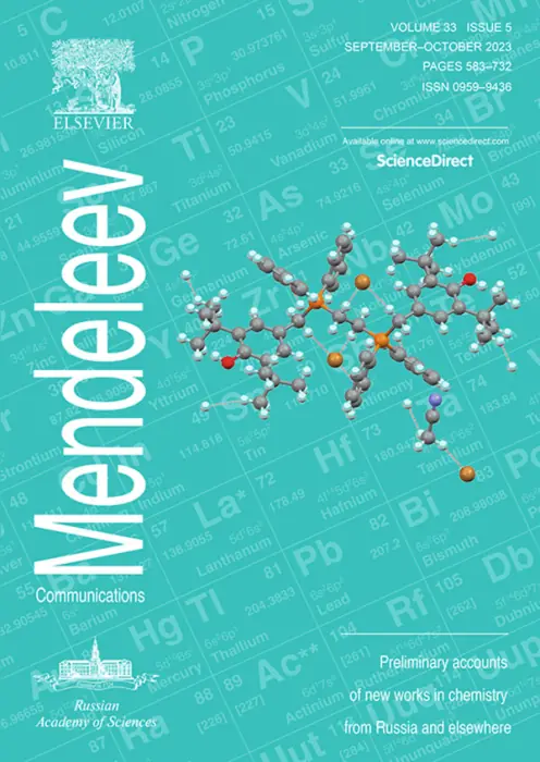 Mendeleev Communications, Volume 33, Issue 5